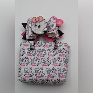 Mini bow and handbag set